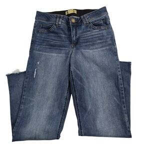 Democracy ab technology jeans straight blue size 10 womens 6838